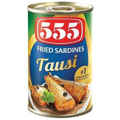 555 Fried Sardines with Tausi 155g - Golden Buffalo Grocery Store