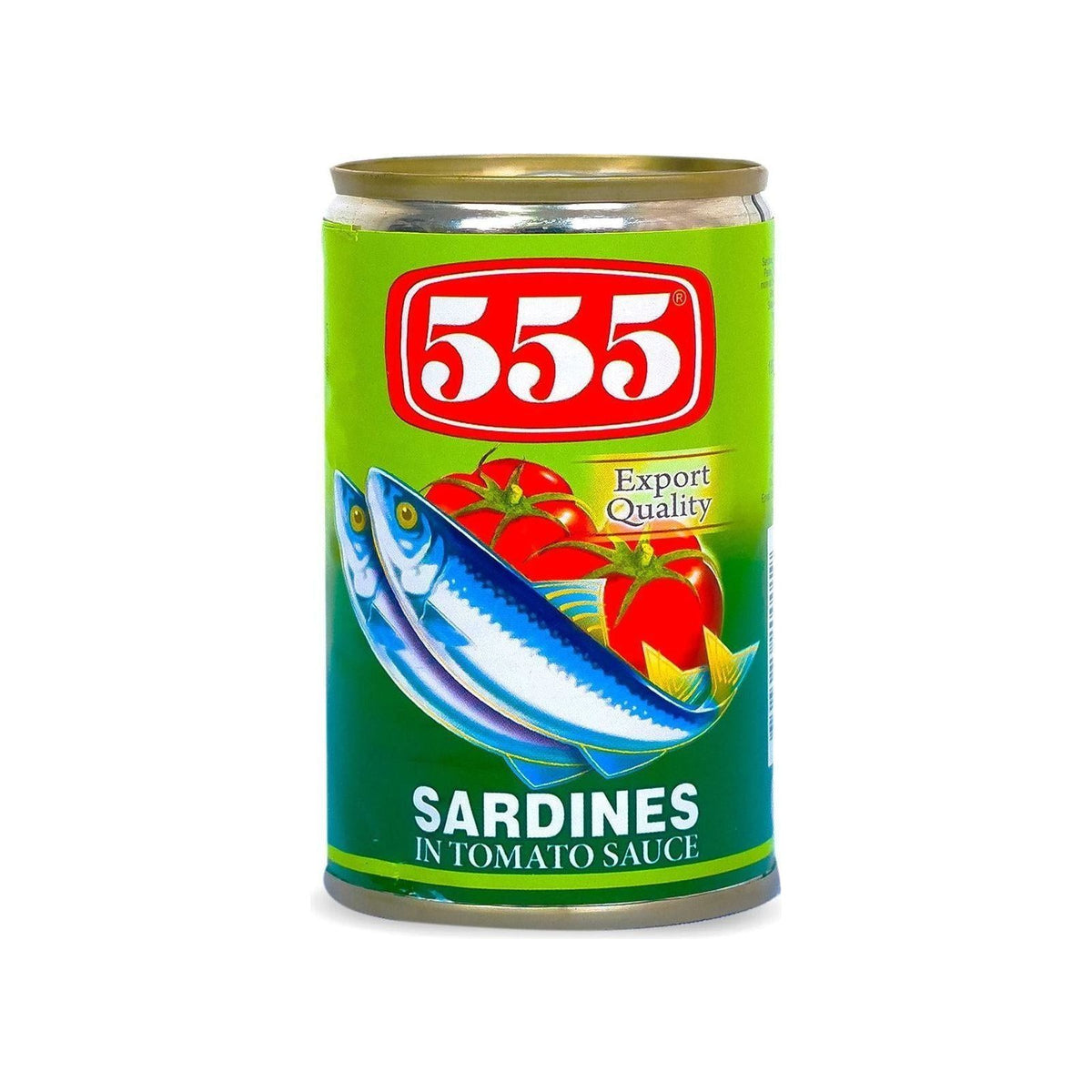 555 Sardines in Tomato Sauce 155g - Golden Buffalo Grocery Store