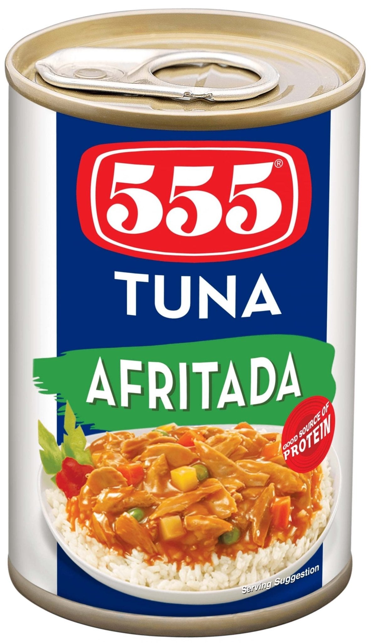 555 Tuna Afritada 155g - Golden Buffalo Grocery Store