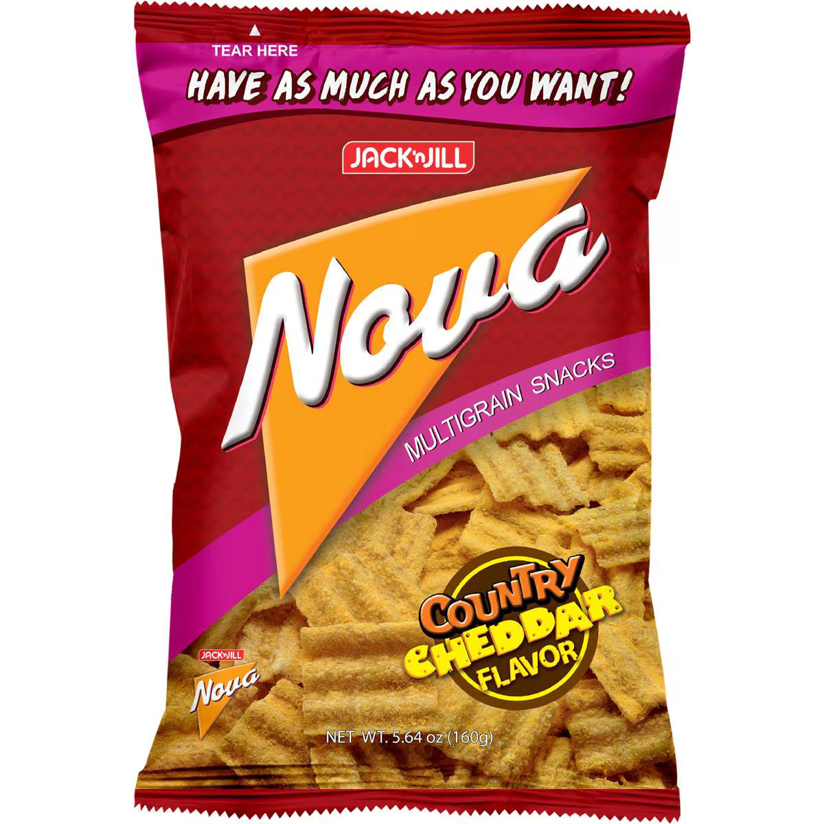 Nova Country Cheddar Mega Pack 160g