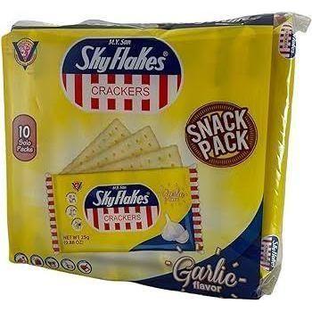 M.Y San Skyflakes Snack Pack Garlic 250g - Golden Buffalo Grocery Store