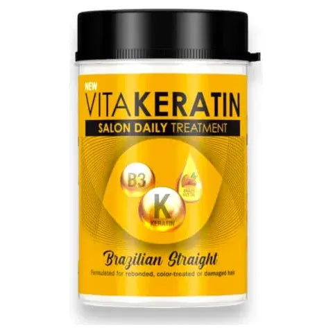 VitaKeratin Salon Daily Treatment- Brazilian Straight 650ml