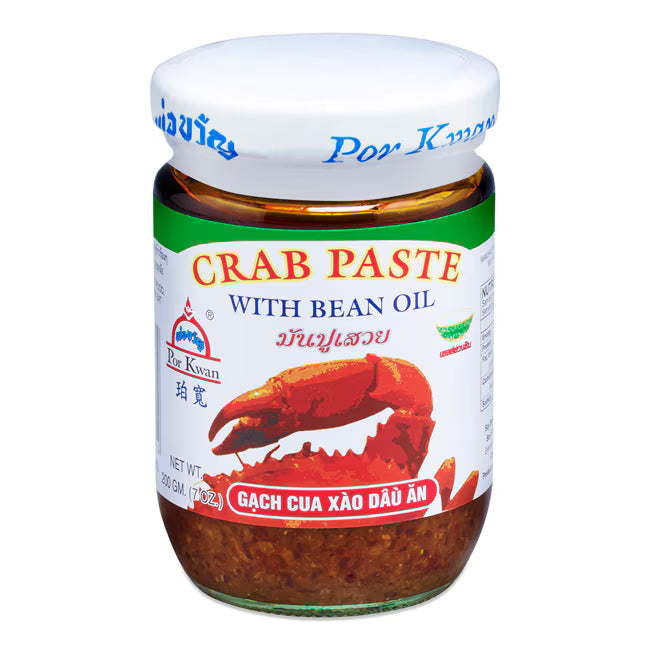 Por Kwan Crab Paste with Bean Oil 200g