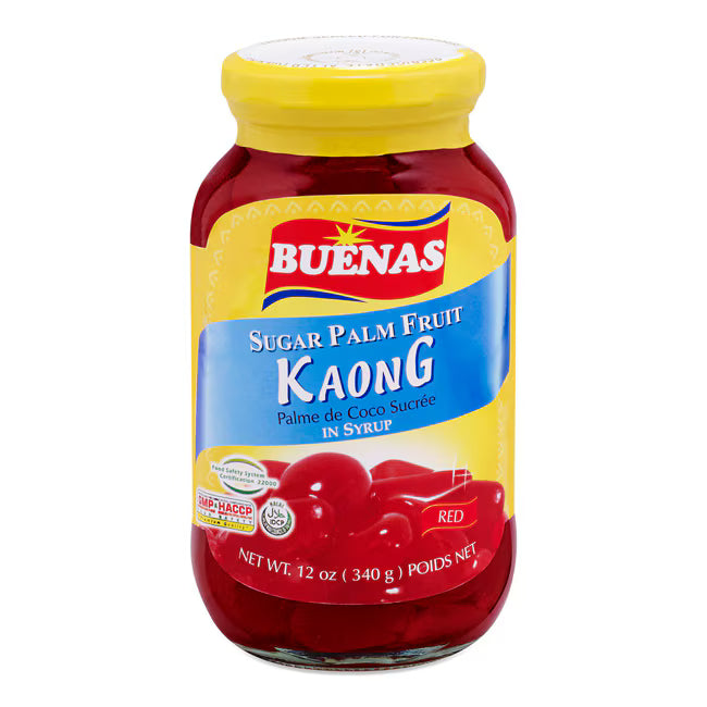 Buenas Sugar Palm Fruit (Red) 340g
