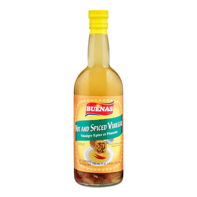 Buenas Hot & Spiced Vinegar 750ml