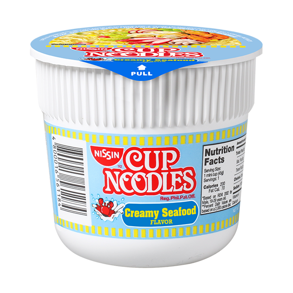 Nissin Mini Cup Creamy Seafood 45g