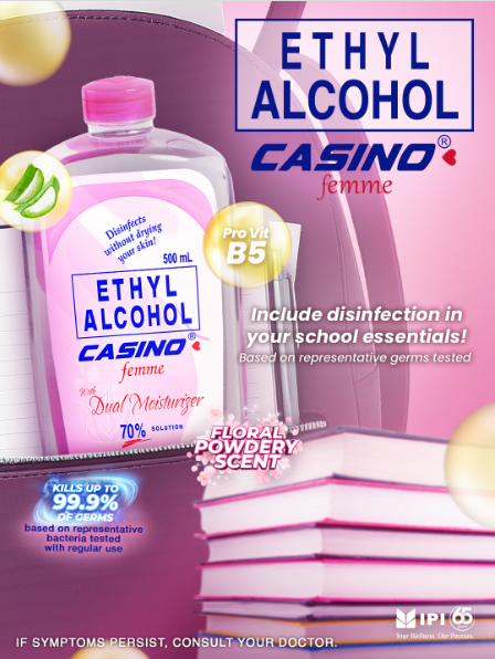 Casino 70% Alcohol with Dual Mosturtizer 500ml