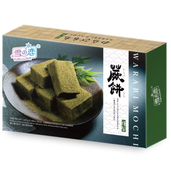 Yuki & Love Warabi Mochi Matcha 160g