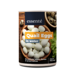 Essente Quail Eggs In Water Can 425g
