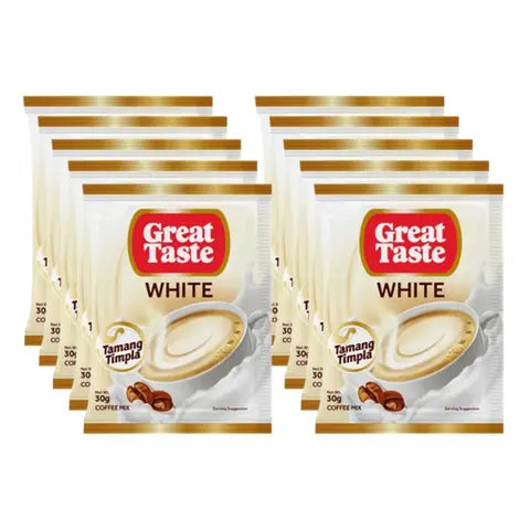 Great Taste 3-1 Instant White Coffee 300g (hanger)