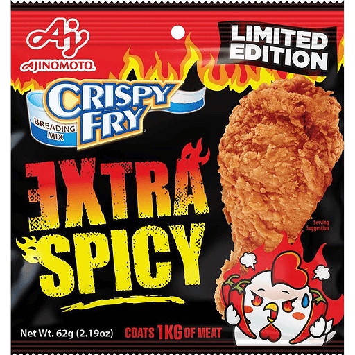 Ajinomoto Crispy Fry Extra Spicy 62g - Golden Buffalo Grocery Store