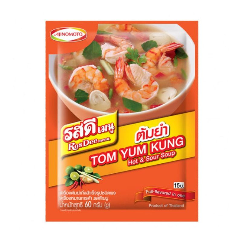 Ajinomoto Rosdee Tom Yum Kung Powder 60g - Golden Buffalo Grocery Store