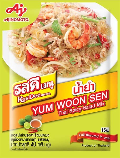 Ajinomoto Rosdee Thai Spicy Salad Mix 40g Yum Woon Sen