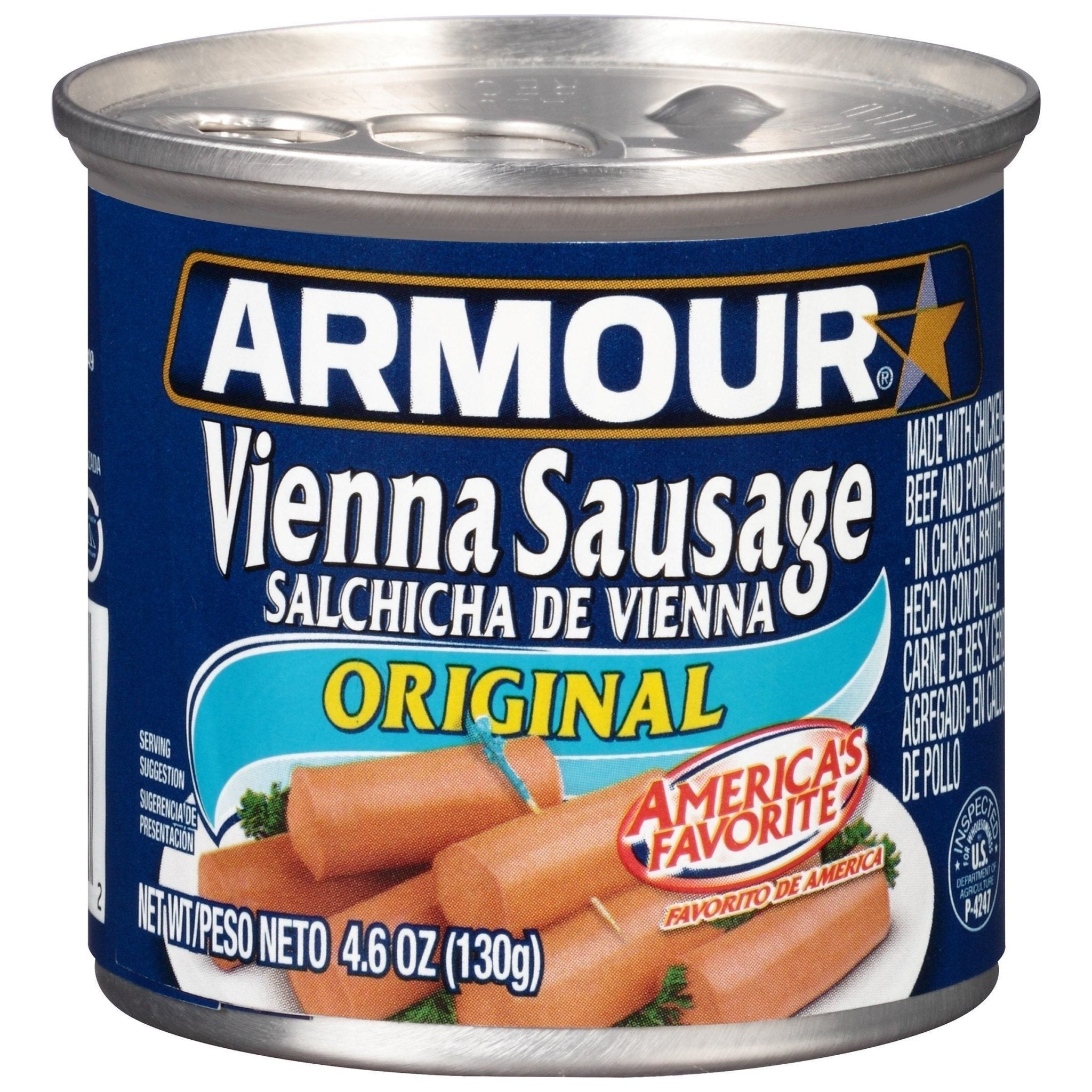 Armour Vienna Sausage 4.6oz - Golden Buffalo Grocery Store