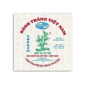 Bamboo Tree Vietnamese Rice Paper Square - Golden Buffalo Grocery Store
