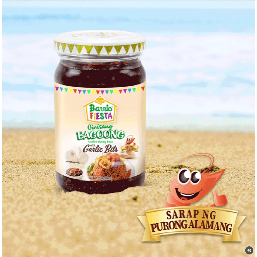 Barrio Fiesta Ginisang Bagoong Garlic Bits 250g - Golden Buffalo Grocery Store