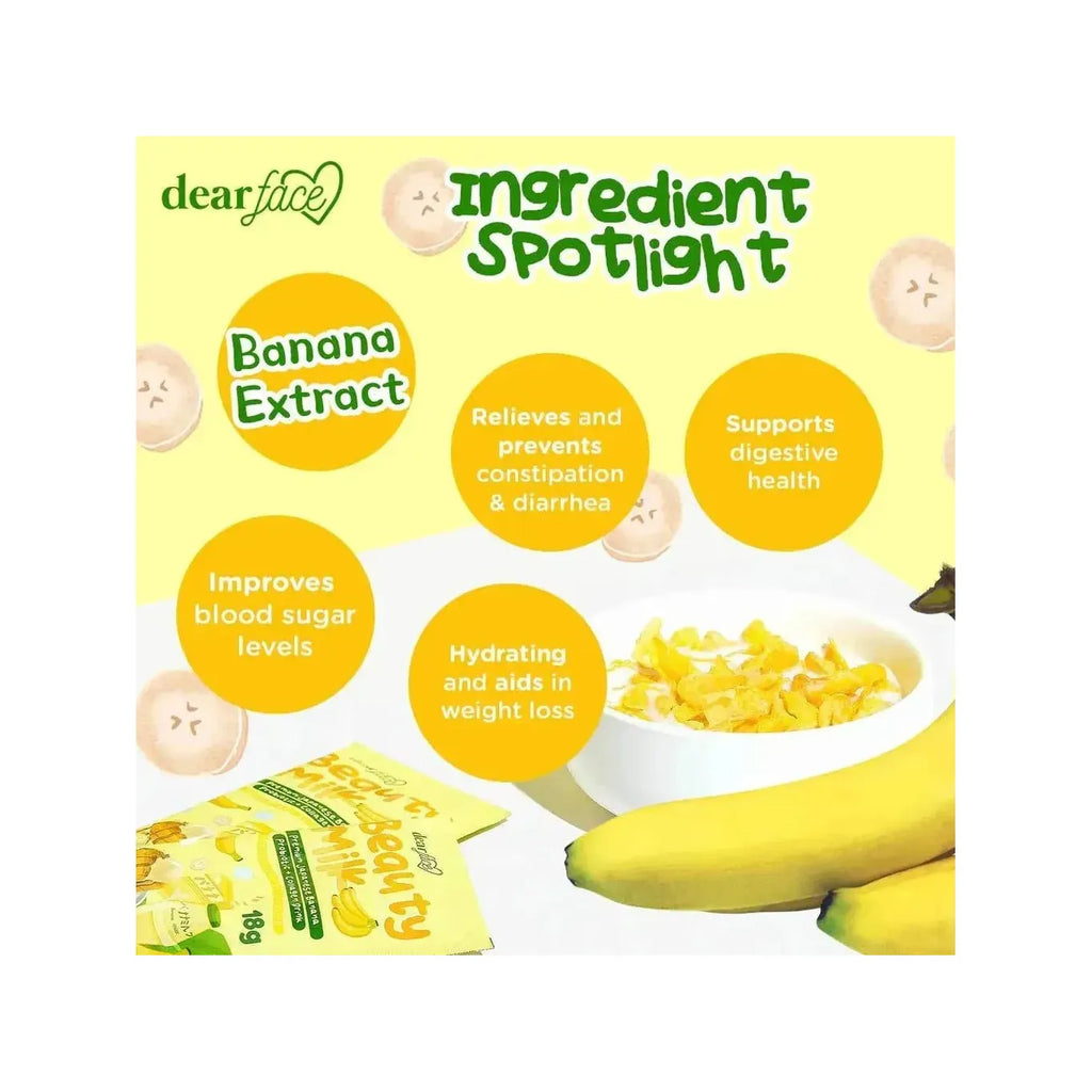 Beauty Milk Japanese Banana 18g x 10 - Golden Buffalo Grocery Store