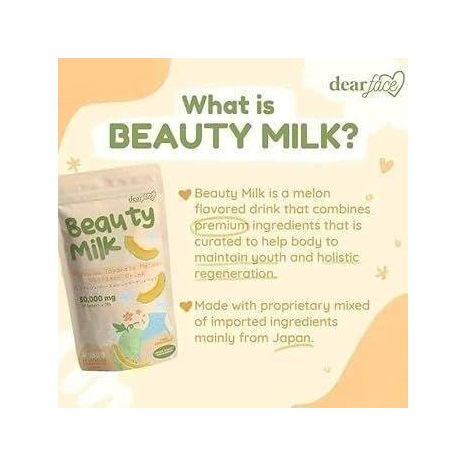 Beauty Milk Japanese Melon 18g x 10 - Golden Buffalo Grocery Store