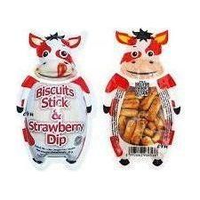 Biskitop Biscuit Stick with Strawberry Dip 35g - Golden Buffalo Grocery Store
