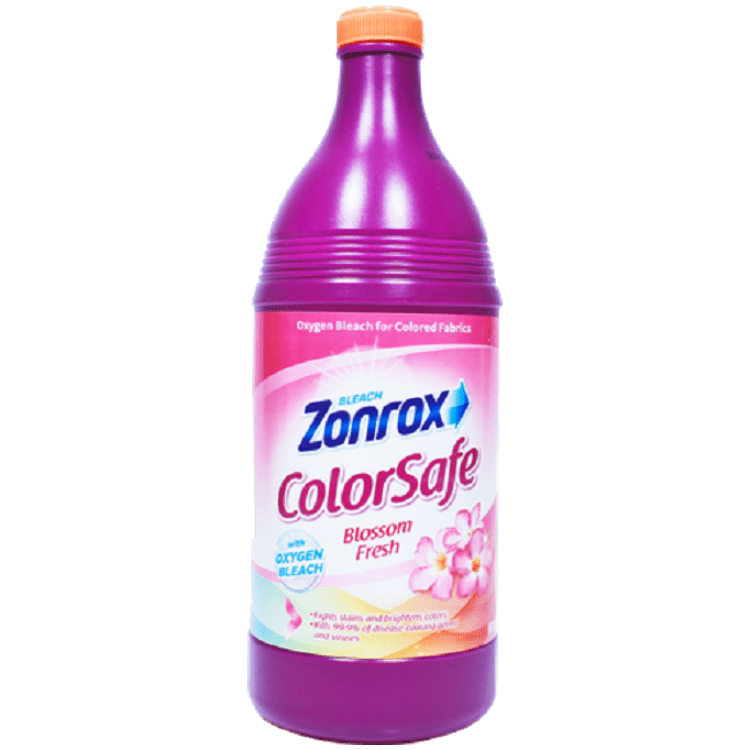 Bleach Zonrox Color Safe Blossom Fresh 900ml - Golden Buffalo Grocery Store