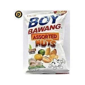 Boy Bawang Assorted Nuts Garlic Chips 85g - Golden Buffalo Grocery Store