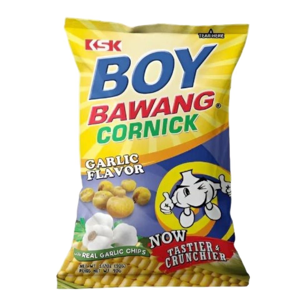 Boy Bawang Cornick - Garlic 90g - Golden Buffalo Grocery Store