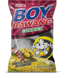 Boy Bawang Cornicks - BBQ 90g - Golden Buffalo Grocery Store