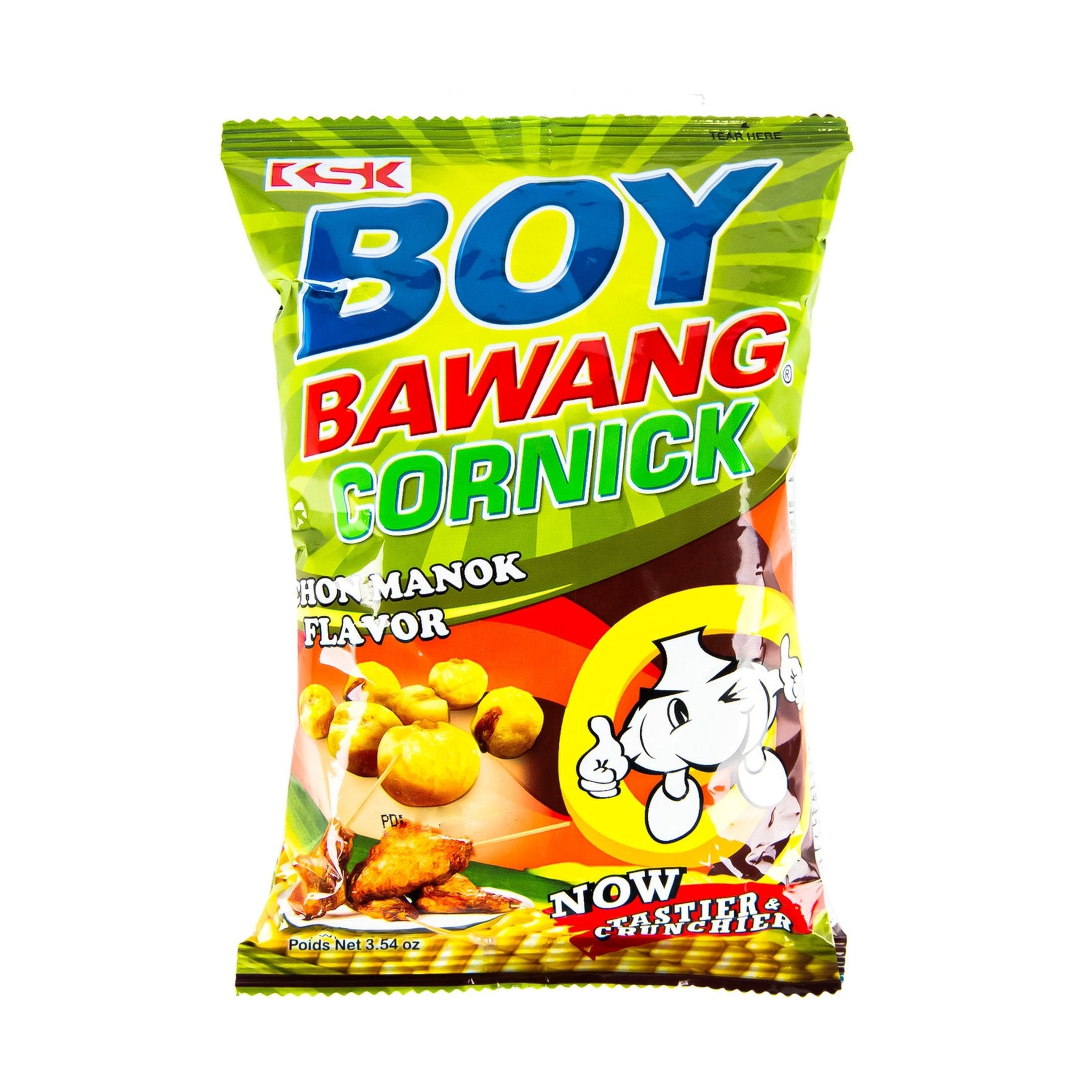 Boy Bawang Cornicks - Lechon Manok 90g - Golden Buffalo Grocery Store