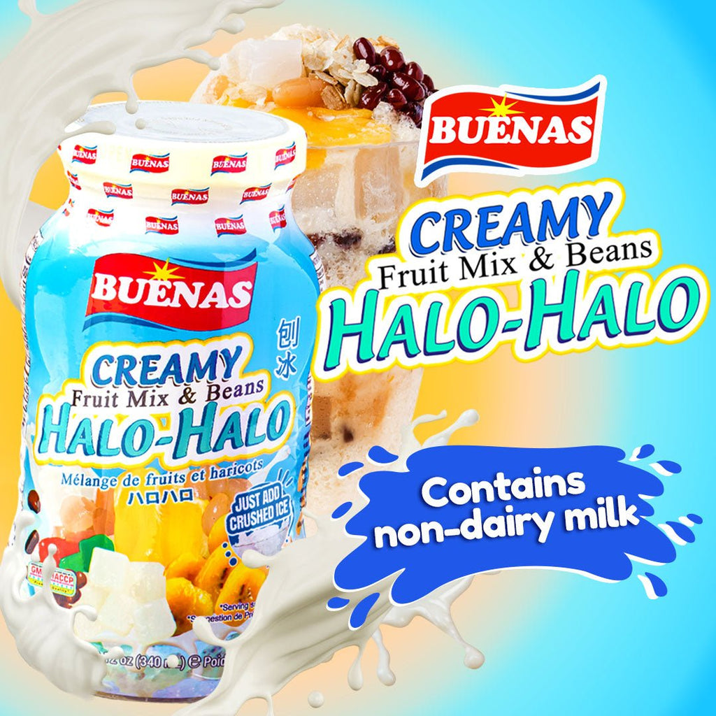 Buenas Creamy Halo Halo 340mL - Golden Buffalo Grocery Store