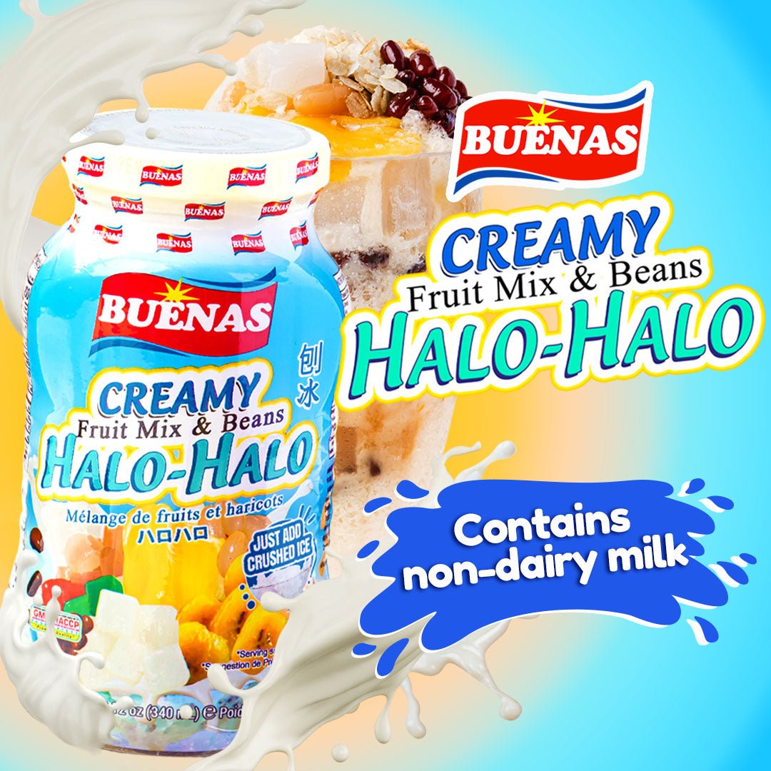 Buenas Creamy Halo Halo 340mL - Golden Buffalo Grocery Store