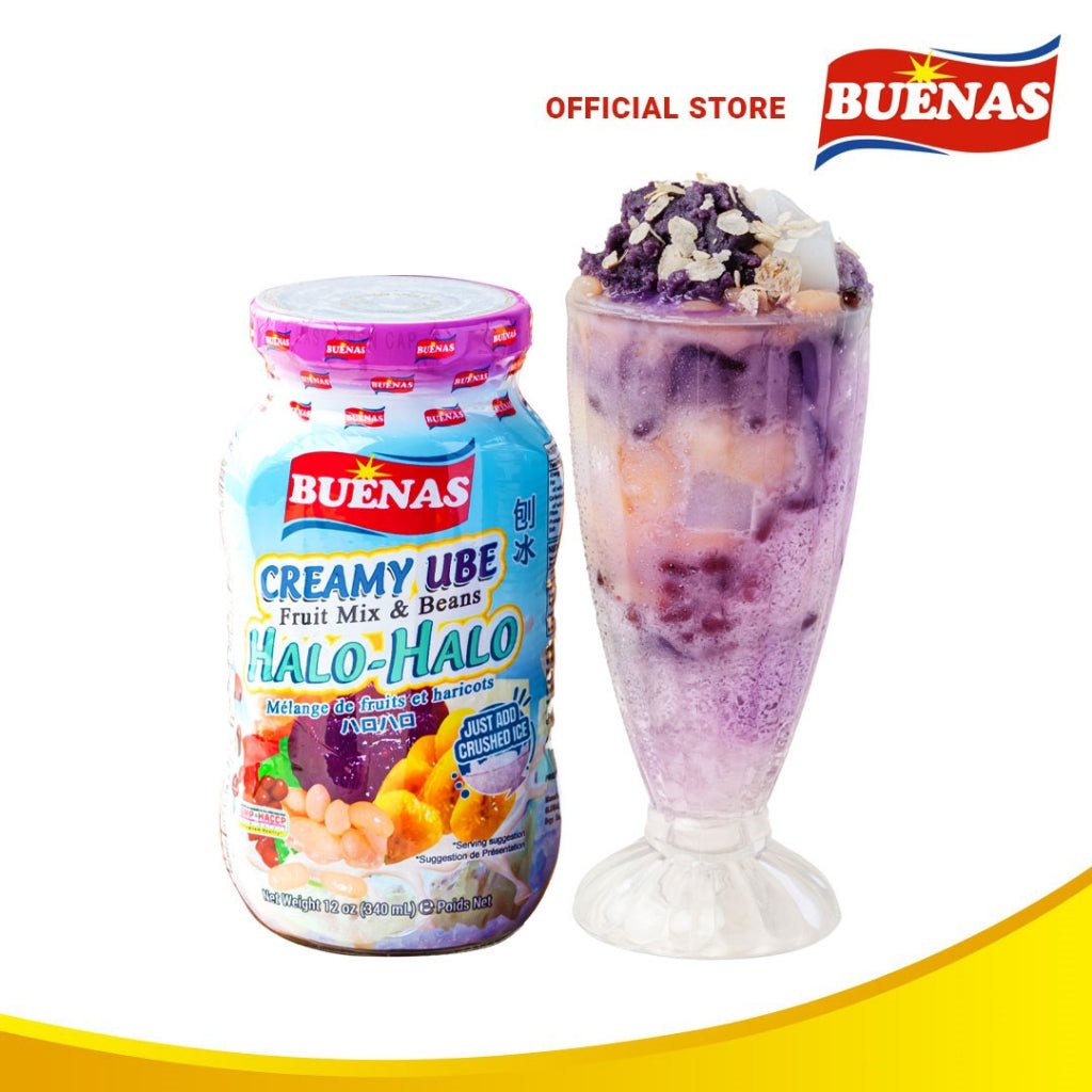 Buenas Creamy Ube Halo Halo 340mL - Golden Buffalo Grocery Store