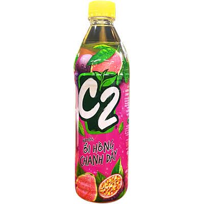 C2 Green Tea Guava and Passion Fruit 455ml - Golden Buffalo Grocery Store