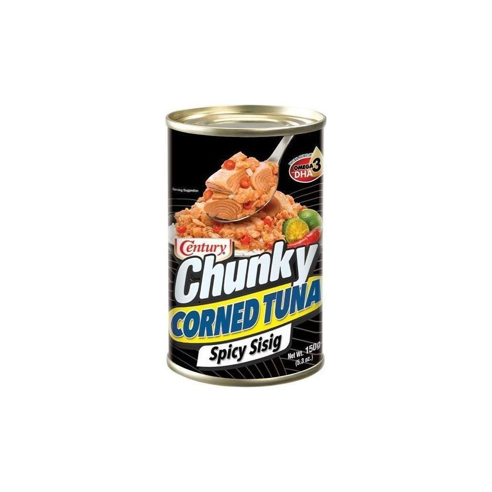 Century Chunky Corned Tuna Spicy Sisig 150g - Golden Buffalo Grocery Store