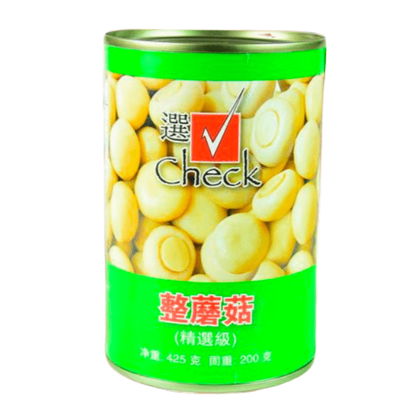 Check Button Mushroom Whole 425g - Golden Buffalo Grocery Store
