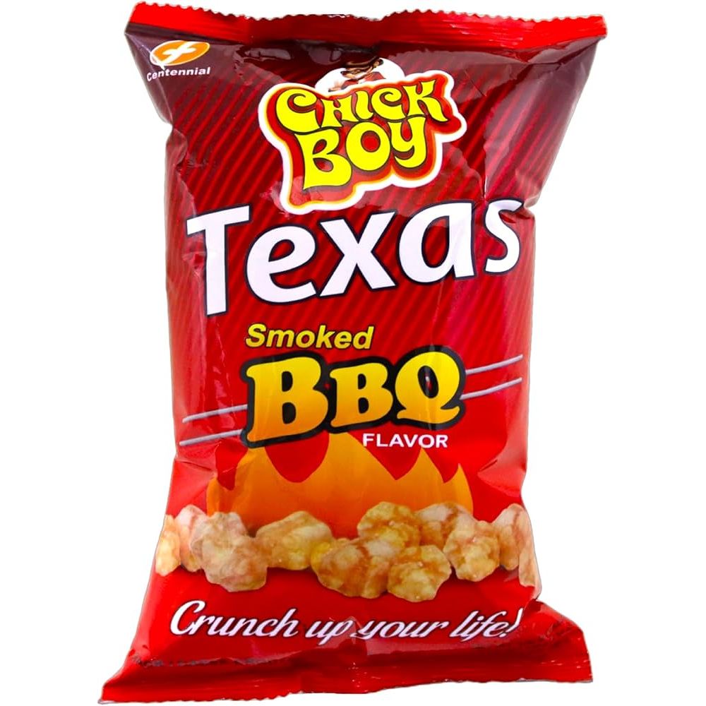 ChickBoy Texas Snack Smoked BBQ Flavor 100g - Golden Buffalo Grocery Store