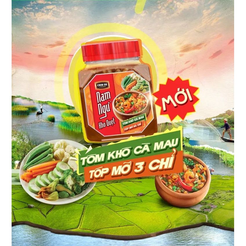 Chinsu Nam Ngu Kho quet 200g - Golden Buffalo Grocery Store