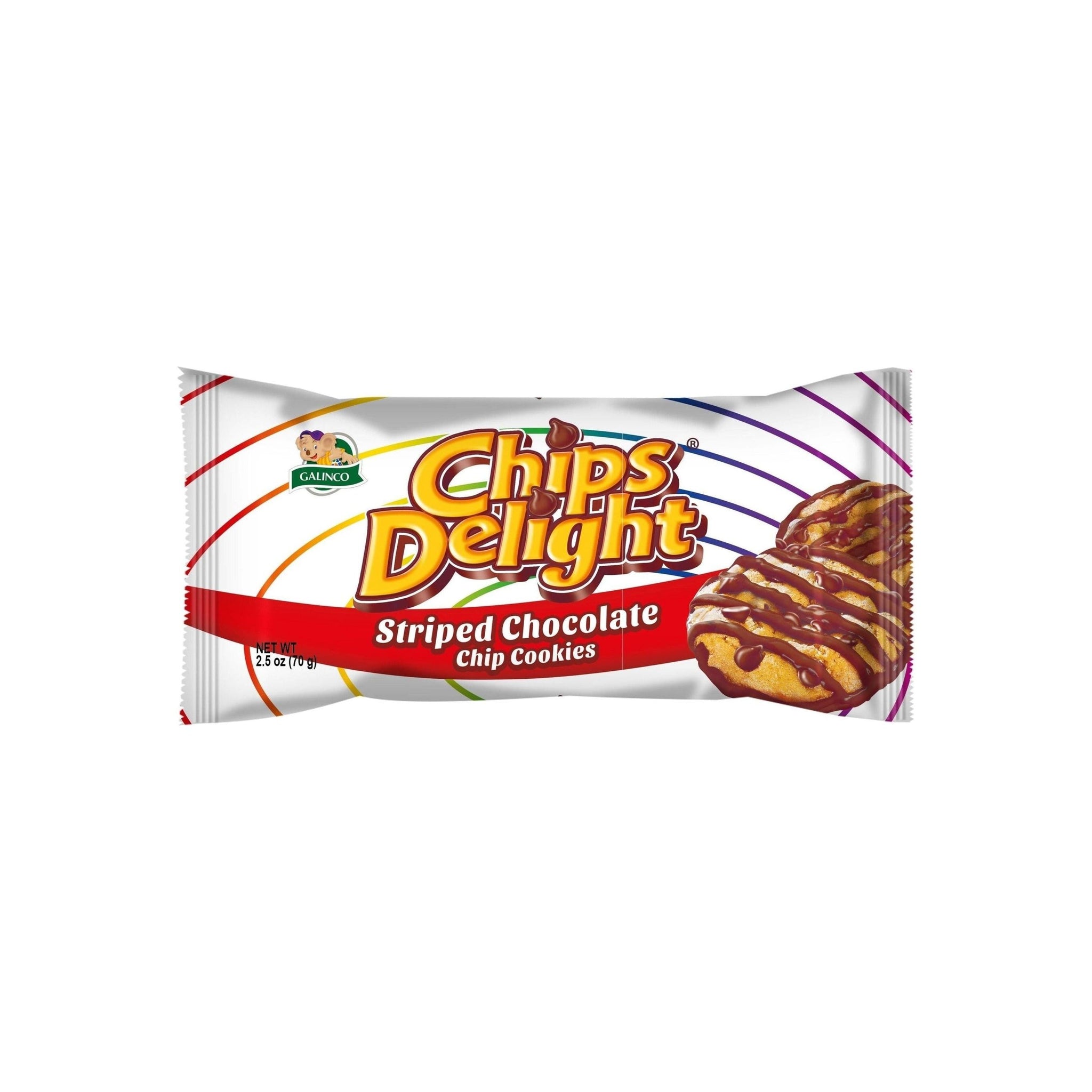 Chip Delights Striped Chocolate Chip Cookies - Golden Buffalo Grocery Store