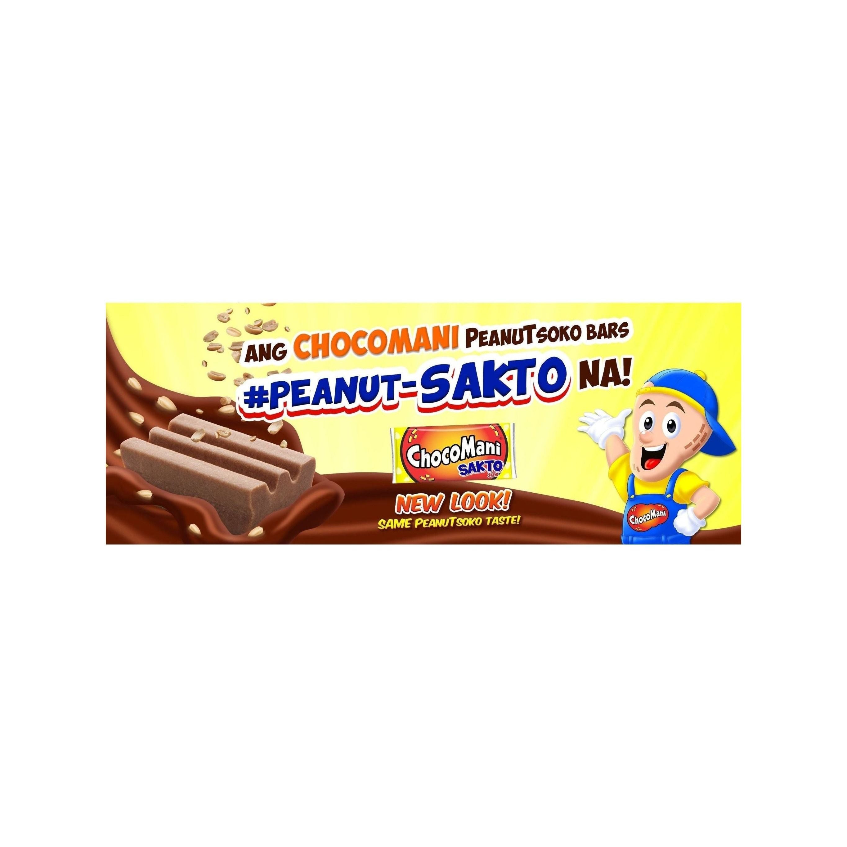 Choco Mani Peanut Choco Bars 228g - Golden Buffalo Grocery Store