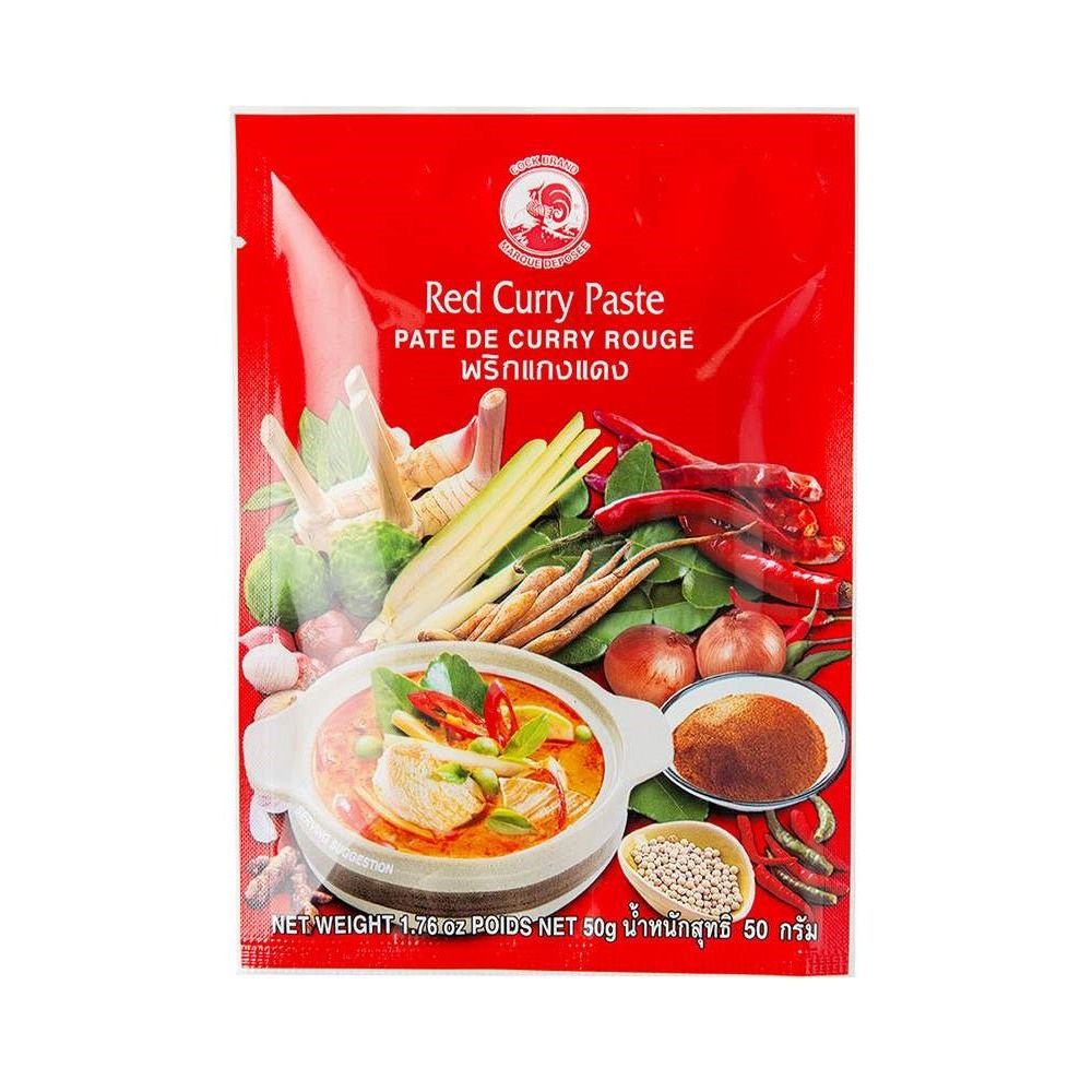 Cock Red Curry paste 50g - Golden Buffalo Grocery Store