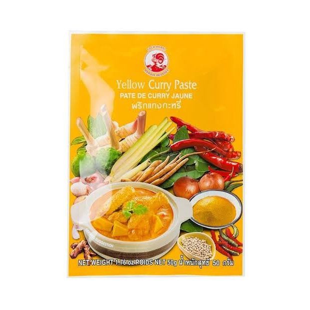 Cock Yellow Curry paste 50g - Golden Buffalo Grocery Store