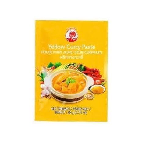 Cock Yellow Curry paste 50g - Golden Buffalo Grocery Store