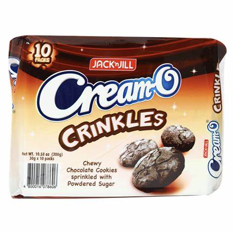 Cream O Crinkles 30g x 10 - Golden Buffalo Grocery Store