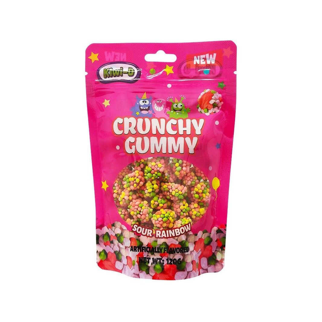 Crunchy Gummy Cluster Rainbow 120g - Golden Buffalo Grocery Store
