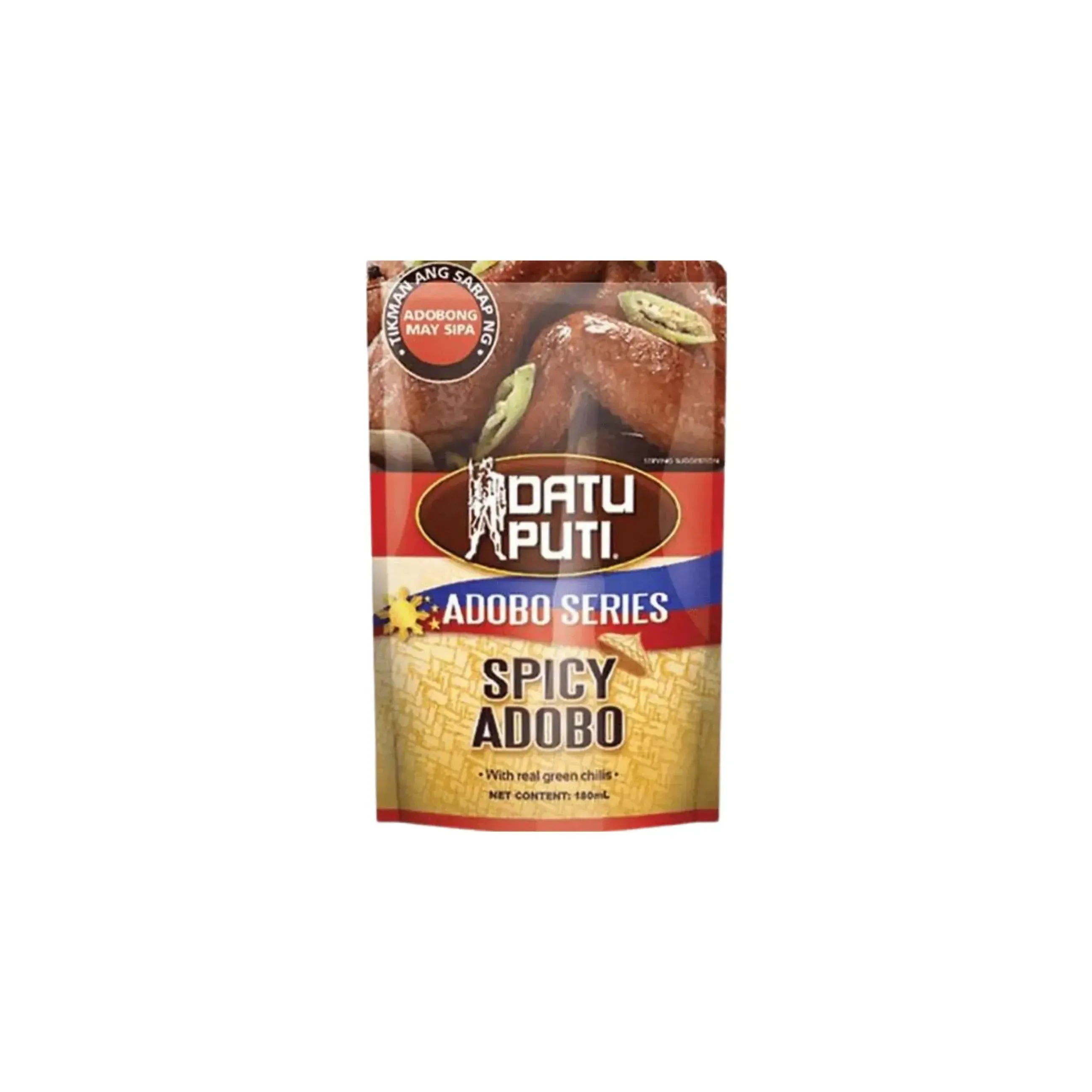 Datu Puti Adobo Series: Spicy Adobo (180mL SUP) - Golden Buffalo Grocery Store