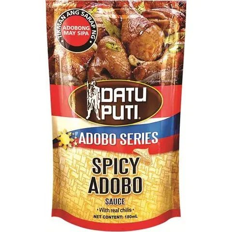 Datu Puti Adobo Series: Spicy Adobo (180mL SUP) - Golden Buffalo Grocery Store