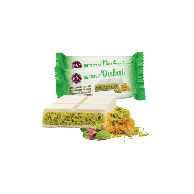 Elit "The Taste of Dubai" - Dubai Chocolate Pistachio 90g - Golden Buffalo Grocery Store