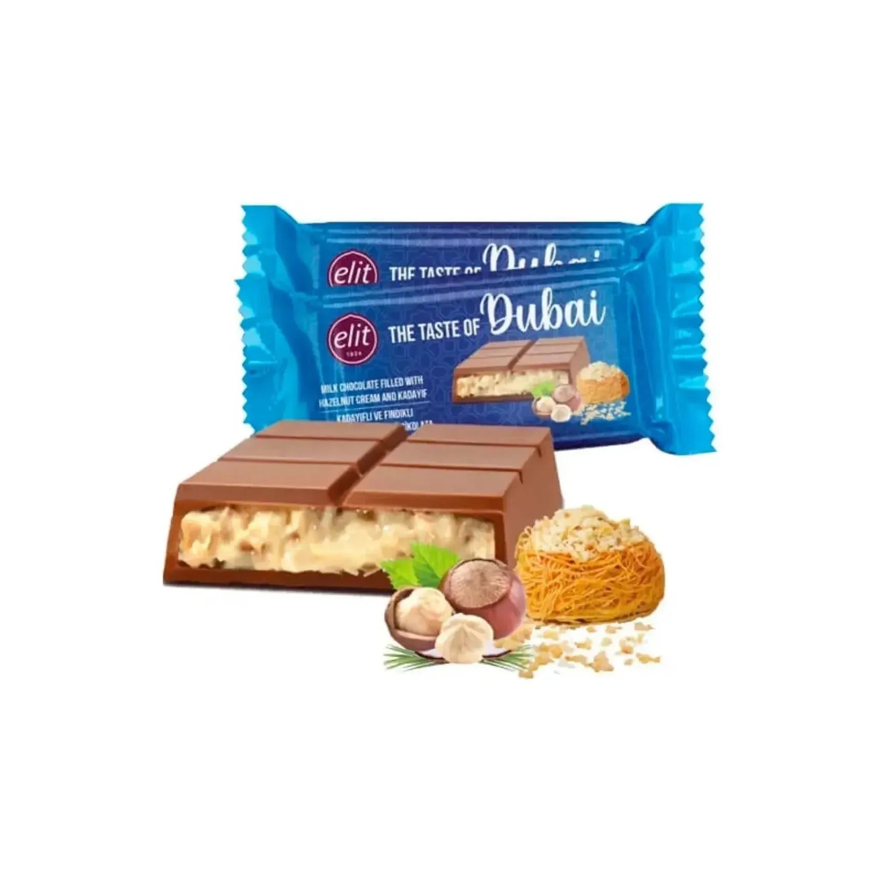 Elit "The Taste of Dubai" - Dubai Chocolate Pistachio 90g - Golden Buffalo Grocery Store