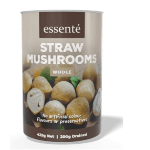 Essente Straw Mushrooms Whole 425g - Golden Buffalo Grocery Store
