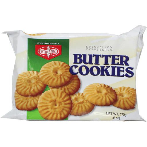 Fibisco Butter Cookies 170g - Golden Buffalo Grocery Store