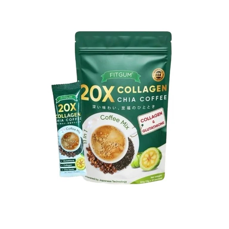 Fitgum 20x Collagen Chia Collagen 120g - Golden Buffalo Grocery Store